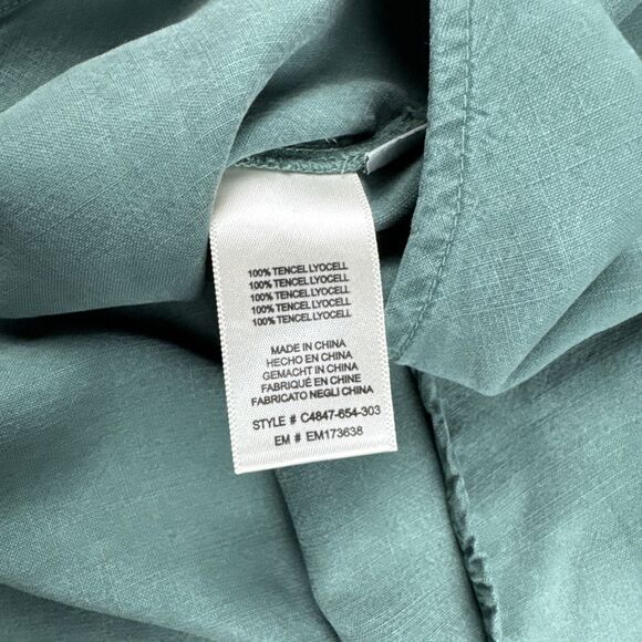 Cloth & Stone Anthropology Woman’s Button Down Shirt Blouse Small Spots - Picture 6 of 8